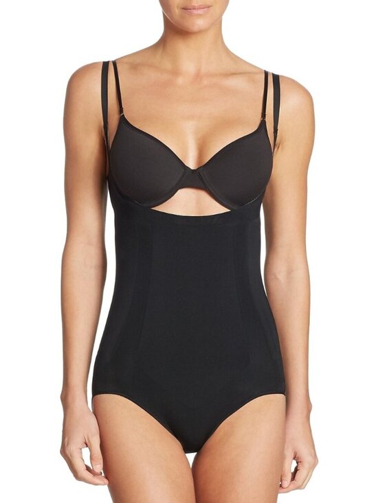 SPANX Other - SPANX SPANXsculpt OnCore Open-Bust Brief Bodysuit Black L